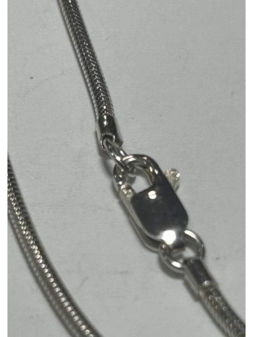 Sterling Silver 35" Snake Chain Necklace 13.5g - Excellent Condition - Picture 3 of 3